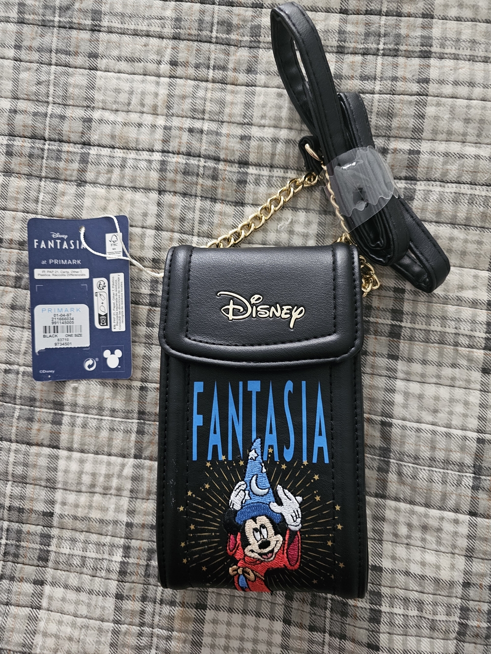 Disney Fantasia Crossbody/phone Pouch NWT